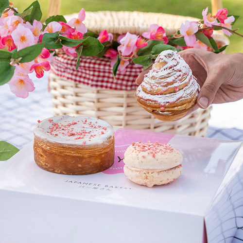 Celebrate Cherry Blossom Season with New Japanese Pastries